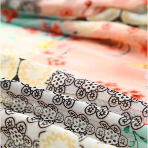 NEW•ZEN•0-14•ONE SIZE FLOWY KIMONO - Picture 8 of 13